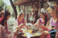 Старые магазины, рестораны и другие учреждения - Кафе Русский чай в Краснодаре