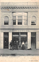 Старые магазины, рестораны и другие учреждения - Почтовое отделение Городской страховой компании Нью-йорка, Хемпстед