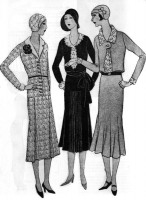 Ретро мода - Выходные платья 1930-х г.