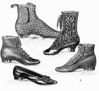 Ретро мода - Обувь Рококо (1730-1789)гг.