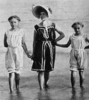 Ретро мода - Купальные костюмы 1905 год