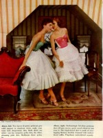 Ретро мода - Женщина-цветок! 1950 год