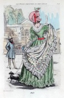 Ретро мода - 3. Моды за 19 век. Набор открыток  1843-1862