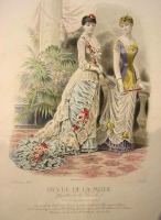 Ретро мода - 1880. REVUE DE LA MODE. 2.