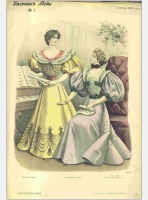 Ретро мода - Вестник моды (журналы 1896)