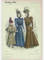 Ретро мода - Вестник моды (журналы 1898)