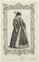 Ретро мода - Английский женский костюм XVI в. Дворянство