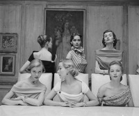 Ретро мода - Самые смелые декольте в 1950-х годах