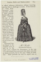 Ретро мода - Английский женский костюм XVIII в.  Миссис Маргарет Кэролайн Радд, 1775