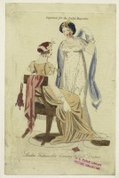 Ретро мода - Английский женский костюм 1800-1809.  Лондон. Модные вечерние платья