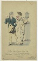 Ретро мода - Английский костюм 1800-1809. Платье для прогулок, 1807