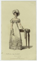 Ретро мода - Английский женский костюм 1820-1819. Платье для полных