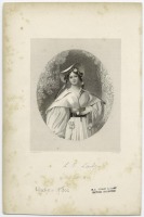 Ретро мода - Женский костюм. Англия, 1830-1839. Летиция Элизабет Ландон, 1802-1838