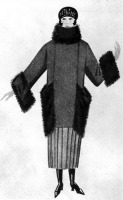 Ретро мода - Эскиз костюма Л.Поповой 1923 год