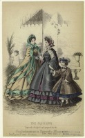Ретро мода - Женский костюм. Англия, 1860-1869. Пальто, накидки, шляпы, 1862