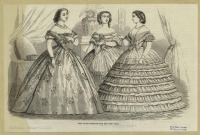Ретро мода - Женский костюм. Англия, 1860-1869. Новогодние Парижские платья, 1860