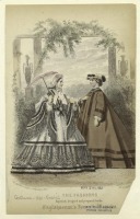 Ретро мода - Женский костюм. Англия, 1860-1869. Модные пальто и накидки, 1861