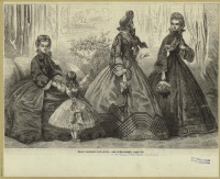Ретро мода - Женский костюм. Англия, 1860-1869. Парижская мода, 1862