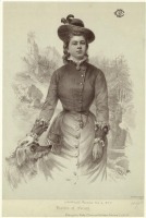 Ретро мода - Женский костюм. Англия, 1870-1879.  Модное пальто, 1877