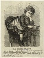 Ретро мода - Детский костюм. Англия, 1870-1879. Вышитый передник, 1875