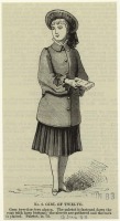 Ретро мода - Детский костюм. Англия, 1880-1889. Пальто для девочки, 1883