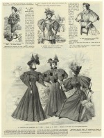 Ретро мода - Детский костюм . Франция, 1890-1899. Одежда для прогулок,1895