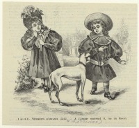Ретро мода - Детский костюм . Франция, 1890-1899. Одежда Принцессы, 1895