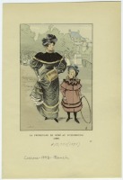 Ретро мода - Детский костюм . Франция, 1890-1899. Одежда для прогулок, 1898