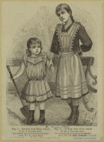 Ретро мода - Детский костюм. США, 1890-1899. Домашняя одежда,1891