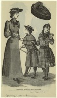 Ретро мода - Детский костюм. США, 1890-1899. Детская мода, декабрь 1890
