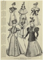 Ретро мода - Детский костюм. США, 1890-1899. Зимняя мода, 1897
