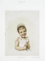 Ретро мода - Детский костюм. США, 1890-1899.  Одеждадля девочек, 1890