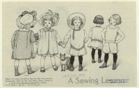 Ретро мода - Детский костюм, 1900-1909. Гордероб для девочки, 1908