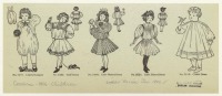 Ретро мода - Детский костюм, 1900-1909. Комбинезоны и платья, 1906