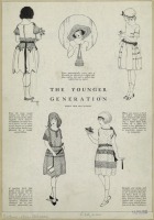 Ретро мода - Детский костюм, 1920-1929. Мода для девочек, 1921