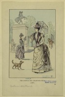 Ретро мода - Женский костюм. Франция, 1880-1889. Одежда для прогулок, 1888