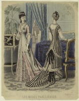 Ретро мода - Женский костюм. Франция, 1870-1879. Парижская мода
