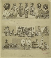 Ретро мода - Типы одежды и украшений Японии, 1876-1888