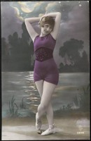 Ретро мода - Купальный костюм для молодой женщины, 1903-1920