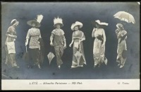 Ретро мода - Силуэты Парижа, 1914