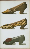 Ретро мода - Туфли бронзового цвета и чёрные лакированные
