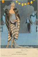 Ретро мода - Костюм 1920-1929. Вечернее манто