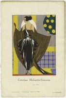 Ретро мода - Костюм 1920-1929. Вечернее платье от Мильнот-Симонен