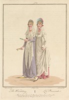 Ретро мода - Батавская Республика. Девушки в костюмах Северной Голландии