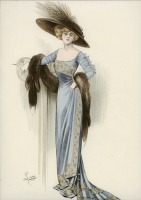 Ретро мода - Ретро мода 1910-1912.