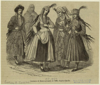 Ретро мода - Костюм персидской дамы второй половины XVII века