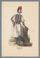 Ретро мода - Греческий мужской костюм XIX века