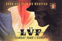 Плакаты - Combat pour L'Europe