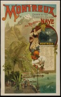 Плакаты - Монтре. Железная дорога Террите-Глион, 1894