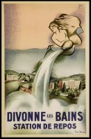 Плакаты - Железные дороги. Курорт Дивон-ле-Бен